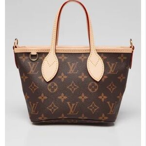 Louis Vuitton Monogram Canvas Neverfull BB Bag w/Strap